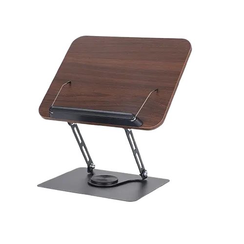 Color: Black walnut wood color (rotatable)