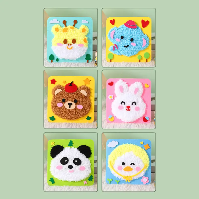 deer & elephant & bear & duck & rabbit & panda