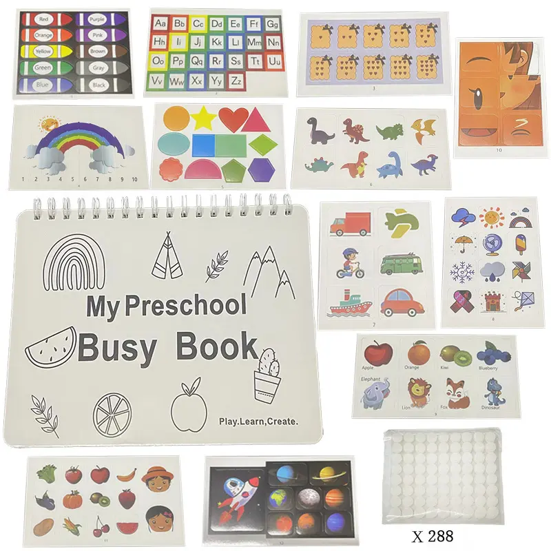 Color: Children's Growth Record Book